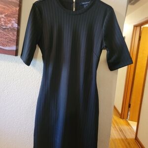 French Connection Black Long Sleeve Dress